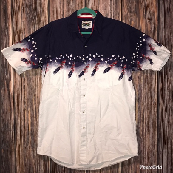 Cumberland Outfitters Mens Snap Up Flag 